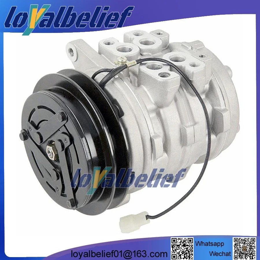 New 10P08E Air Conditioning Compressor For KUBOTA Heavy Duty Tractor 4472007443 447200-7443 T0070-87290 T007087290