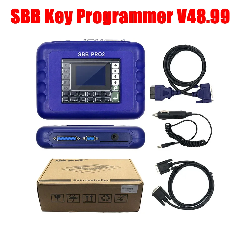 SBB Key Programmer V48.99 Includes New Models of Car Key Programming Matching Instrument Car Key Maker Tool