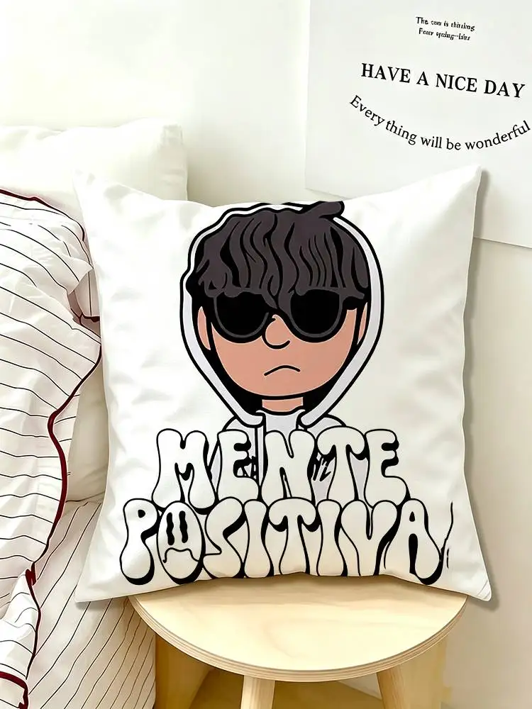 COOL J-Junior H Sad Boyz  Pillow Case Pattern Printed Pillowcase For Living Room Sofa Cushion Cover
