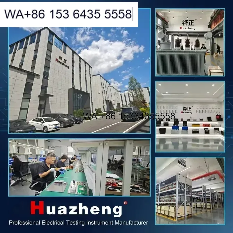 Wmwmnu for Huazheng High Accuracy Digital Transformer Tan Delta Tester IP65 Protection 5A Current Dielectric Loss Power