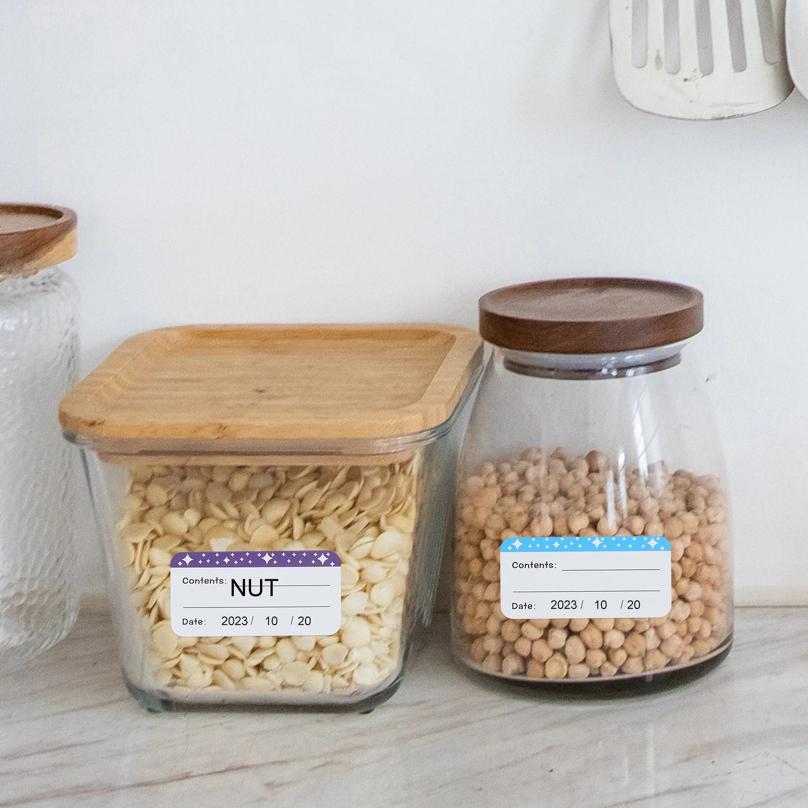 

Waterproof Food Labels For Freezer Storage Date Contents Residue-Free Removal Labels For Pantry
