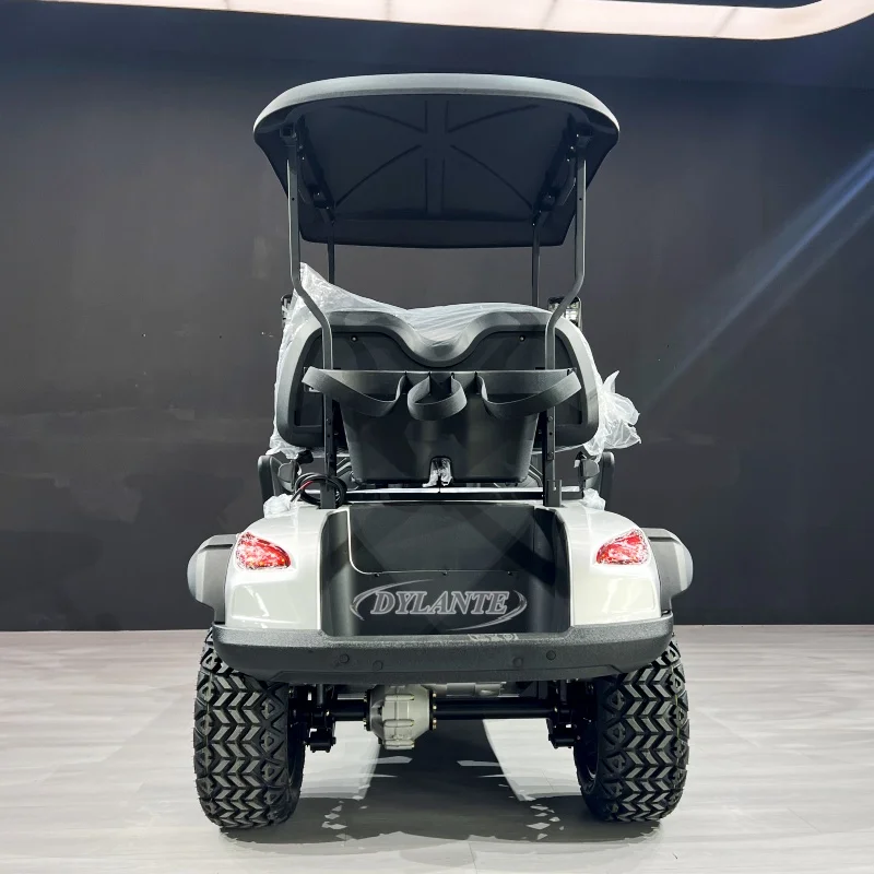 2025 سريع 45 كيلومتر/ساعة بطارية ليثيوم 2 4 مقاعد نادي كهربائي عربات الغولف 72 فولت مدينة جولف سكوتر عربات الغولف 2 + 2 مقاعد عربة جولف