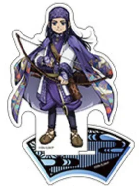 Anime Asirpa Sugimoto Saichi Kochoube Asuko Shiraishi Yoshitake Figura Bambola Acrilico Modello Del Basamento Giocattolo Cosplay per Il Regalo