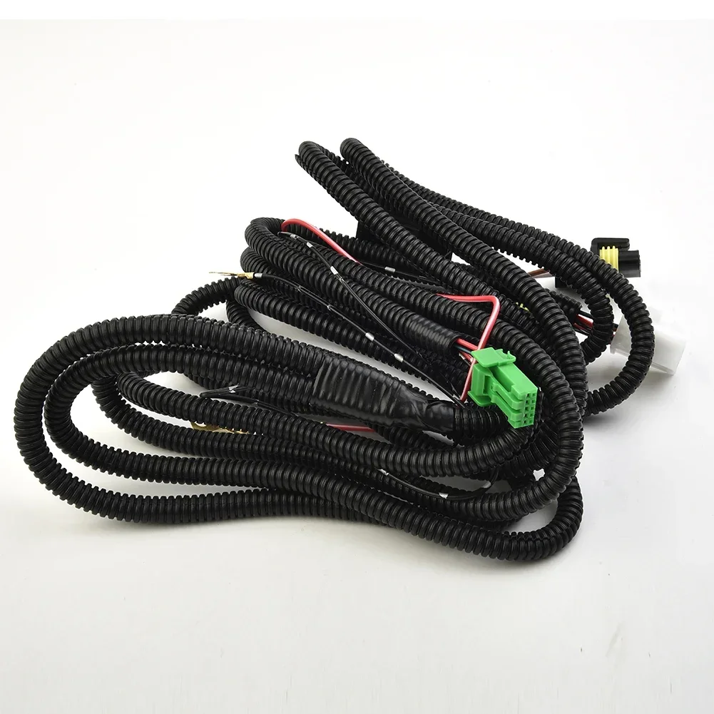 

Accessories Fog Light Harness For Jaguar S-Type X-Type 2004-2008 Wiring With LED Indicator Switch 12V 40A Automotive Relay Black