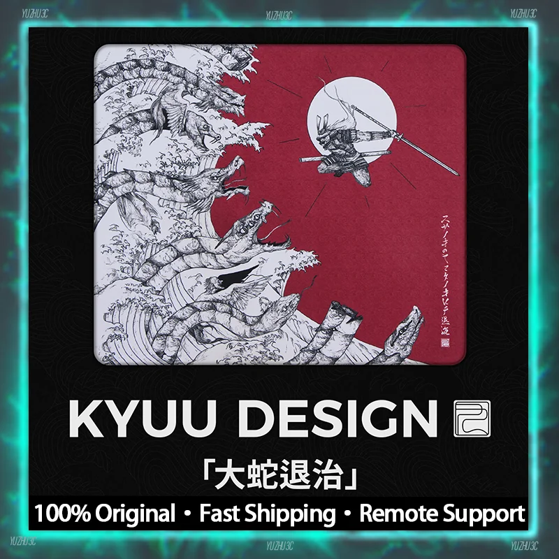 

Kyuu Design Yamata No Orochi Series Gaming Mouse Pad Japanese Mythology Original Hand-Painted Printing Inoue Slimflex Rubber