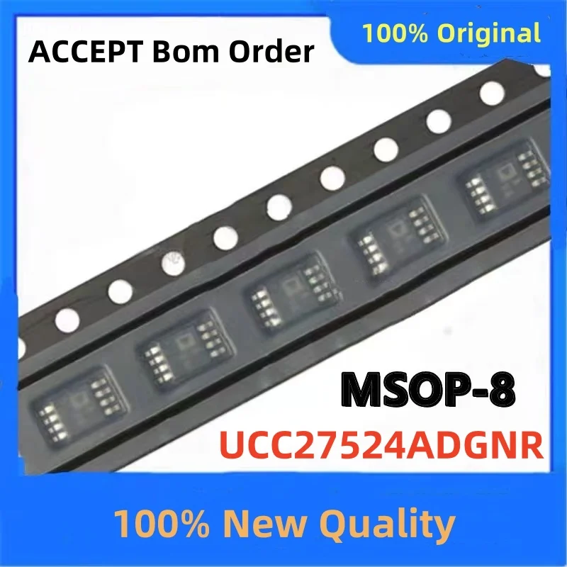 

5-10PCS 100% New UCC27524ADGNR UCC27524ADGN 524A MSOP-8 Brand New Original Chips ic