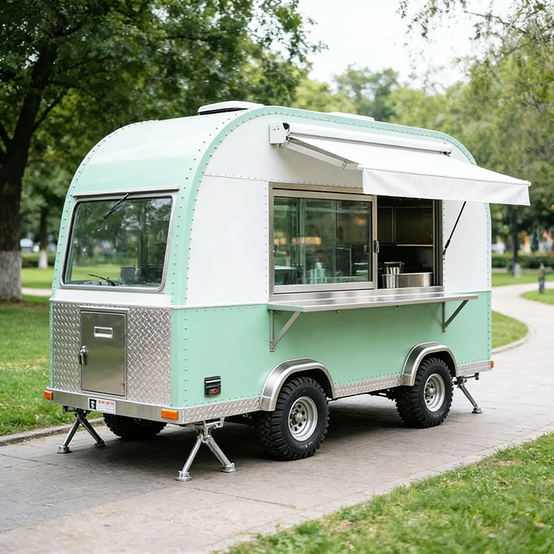 Custom Food Truck with LED Menu Board and Sound System for High Visibility Marketing