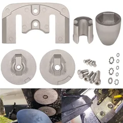 CMBRAVO3KITA Alumínio ânodo Kit Fit para Mercury Bravo III Bravo 3 2004 para o presente, substituir OEM, 888761Q02, 888761Q04