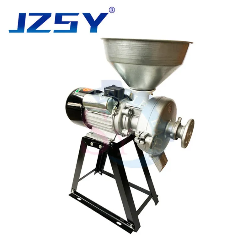 Electric Animal Poultry Feed Corn Grain Wheat Crushing Pulverizing Mill/Maize Sorghum Stuff Grinder/Rice Pulp Making Machine