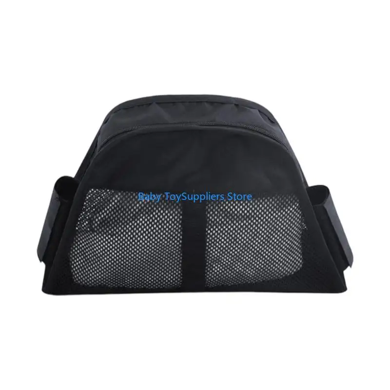 

R1WF Baby Pram Organiser Bag Water Resistant Large Capacity Pockets Instantly Attach Feature Secure Hook For Parents