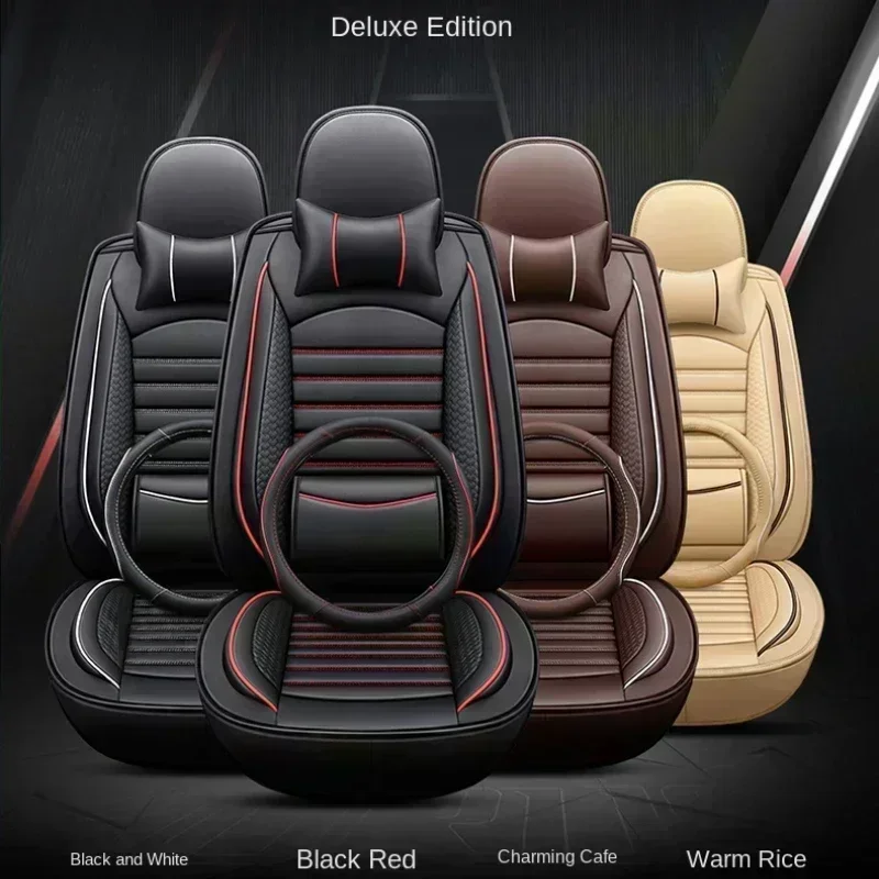 ForToyotaTundraCarseatcovers Coprisedili ca di fascia alta morbidi e confortevoli, coprisedili integrali in pelle PU, impermeabili