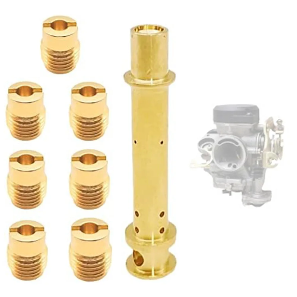 Aftermarket Jet Kit for Predator 212cc Engine with Seven Main Jet Sizes and GX140 Emulsion Tube for Consistent Throttle