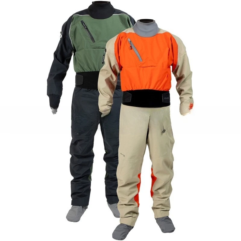 Supply of dry diving suits, outdoor kayaks, paddleboards, motorboats, waterproof dryers, water sports apparel