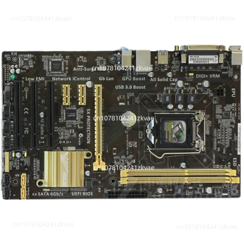 

H81-Plus all solid state H81 main board LGA1150 large board, compatible with I3 4130