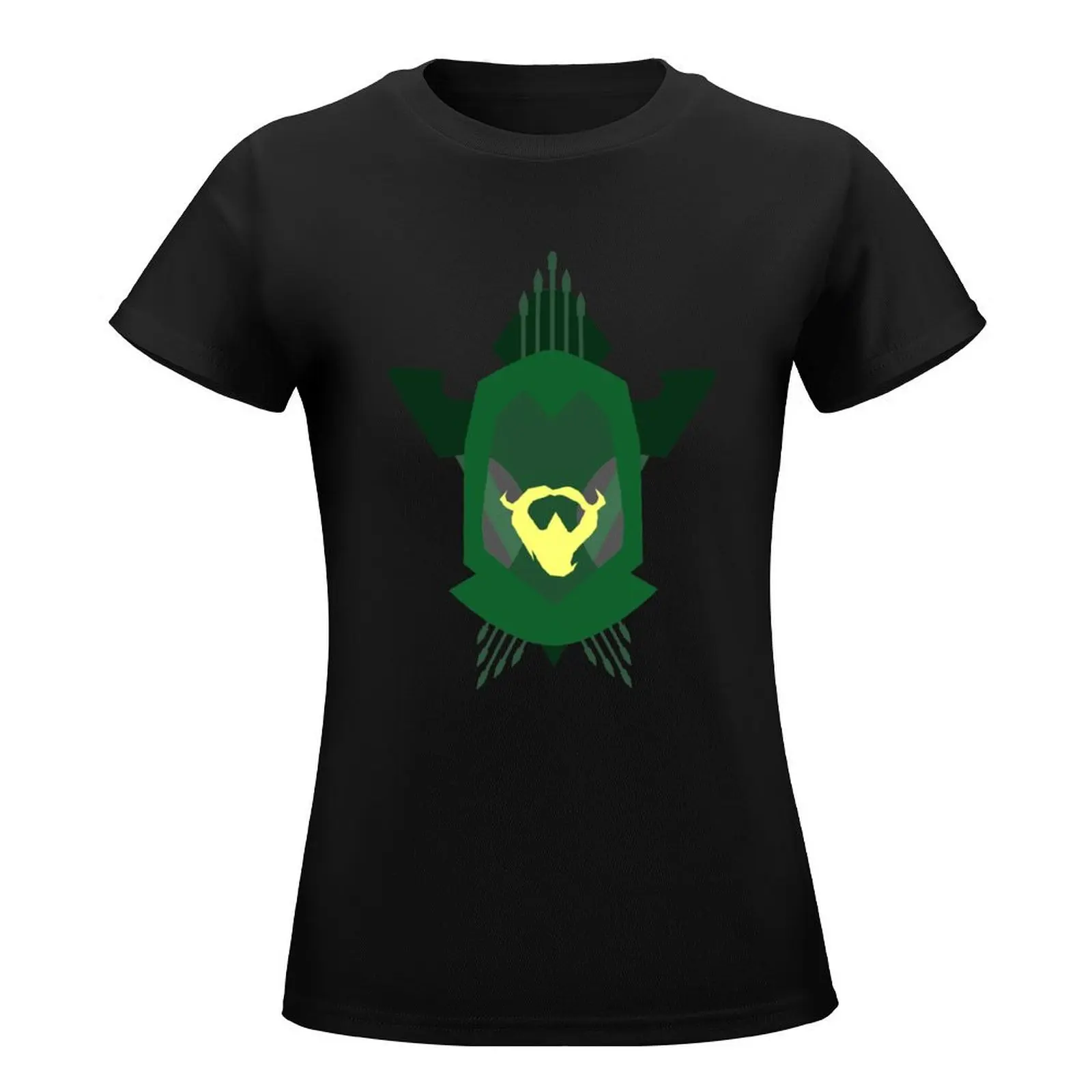 The Emerald Archer - Green Arrow T-Shirt sweat tops vintage t-shirts for Women cotton