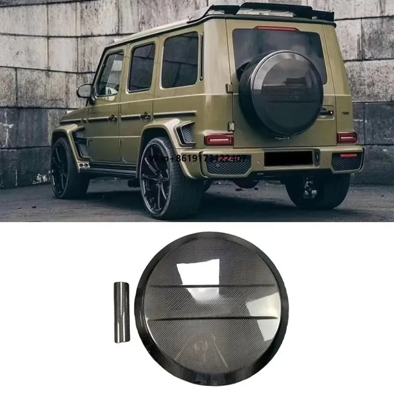 

Для G-класса W463 464 G350 G500 G550 G63 G65: Обновленный комплект обвеса в стиле BS из сухого карбона для крышки запасного колеса