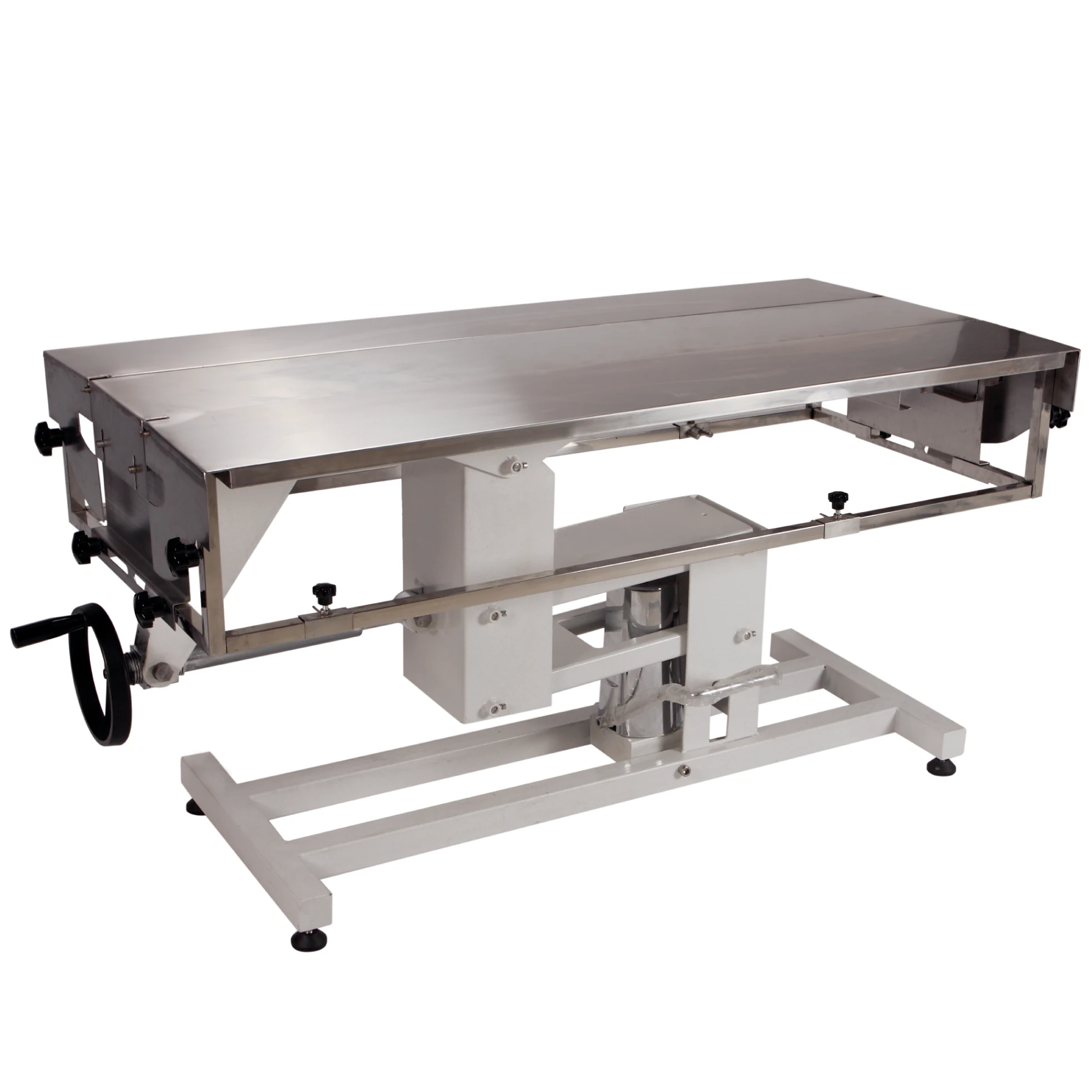 

Reusable Veterinary Hydraulic Operating Table Lifting Tilt V-Top Surgery Diagnostic Treatment For Large Animals