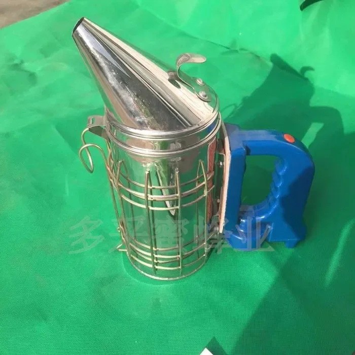 A A 1 Pcs Stainless Steel Electric Bee Smoke Transmitter Kit Electric Beekeeping Tool Apiculture Beekeeping Tool Bee Smoker Beek
