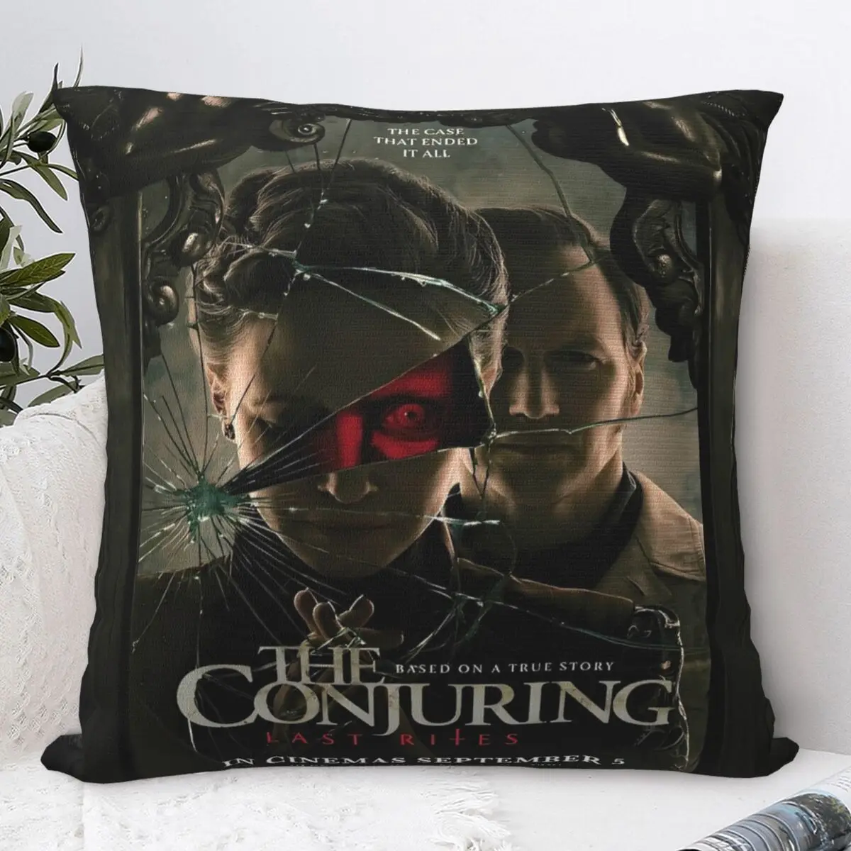 كيس وسادة The Conjuring Last Rites غطاء وسادة ناعم Kawaii غطاء الوسادة تصميم سادات لكرسي أريكة ديكور المنزل