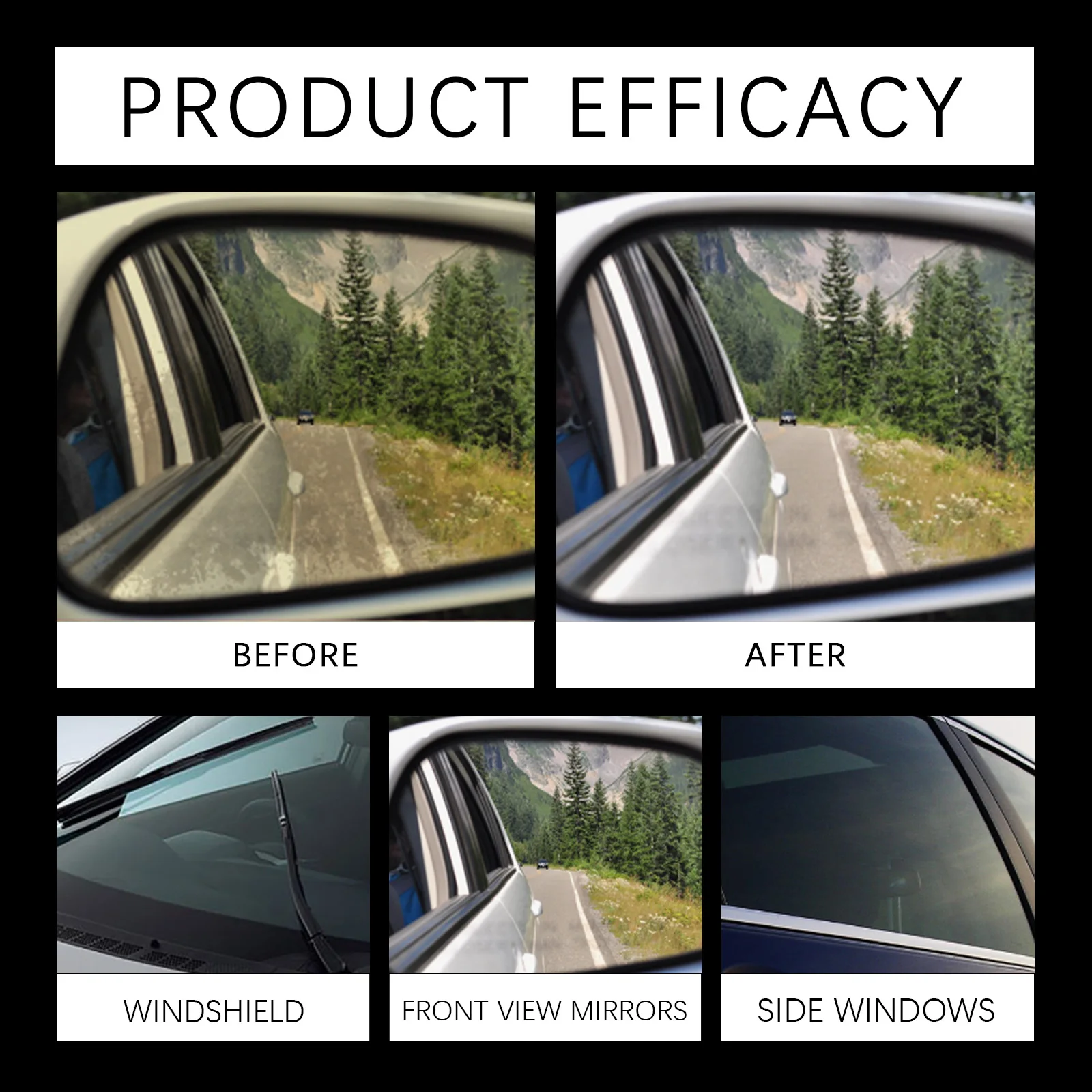 Car Glass Polishing Compound Windshield Scratch Remover Headlight Restoration Kit Glass Cleaner Abrasive Powder Water Spots 30g