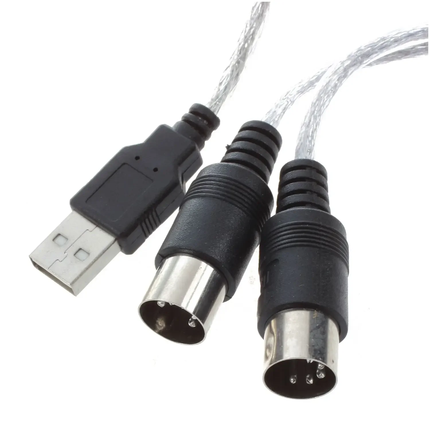 USB w kabel konwertera MIDI do klawiatura muzyczna przewód adapterowy