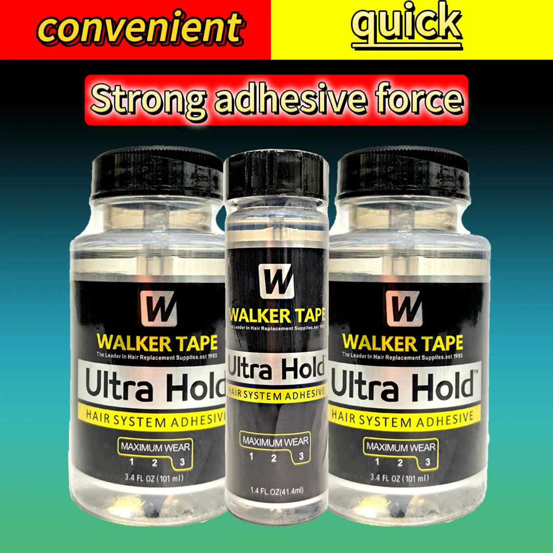 워커 테이프 울트라 홀드 레이스 접착제 방수 코스프레 가발, 가짜 귀, 레이스 가발, 수염, 이음매 없음, 내구성, 빠르고 부드러움