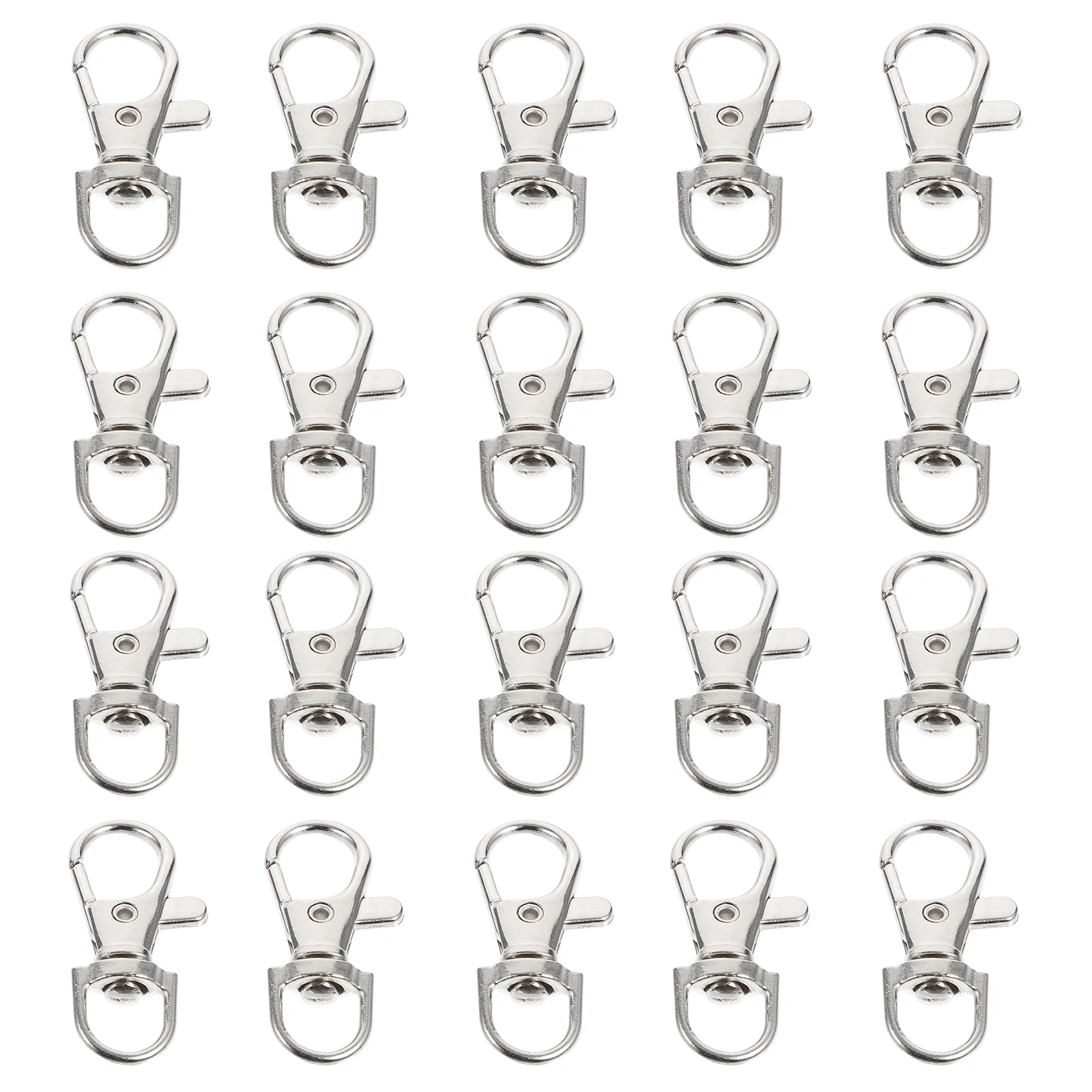 

20 Pcs Cage Buckle Lock Bird Cage Door Safety Locks Stainless Steel Pet Cage Supply Nest Accessories For Bird Cages Pets