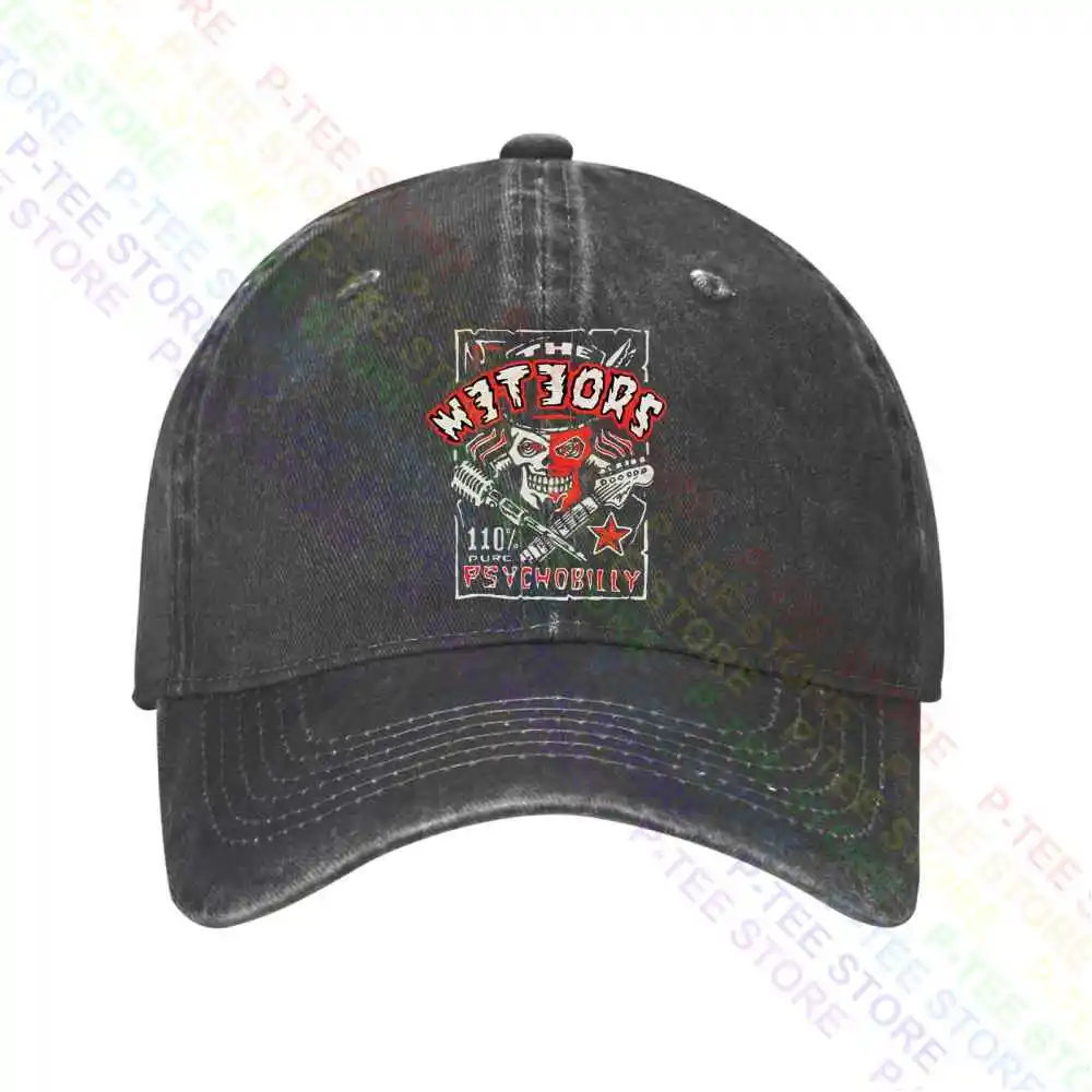 

The Meteors Psychobilly Band Punk Rock Baseball Cap Snapback Caps Knitted Bucket Hat