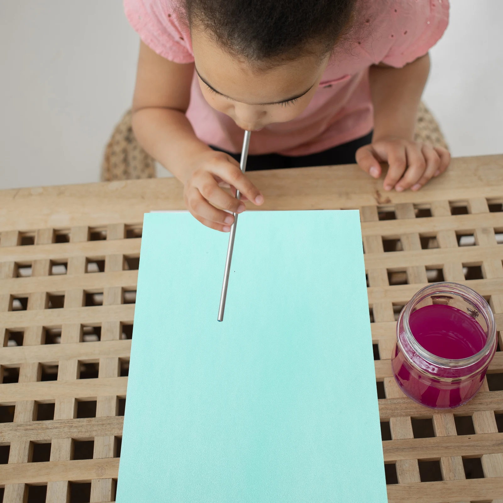 

40 Sheets Blow Molded Art Paper Sturdy Drawing Boards Kids Writing Pad Doodle Paint Educational Supplies Creative Manual