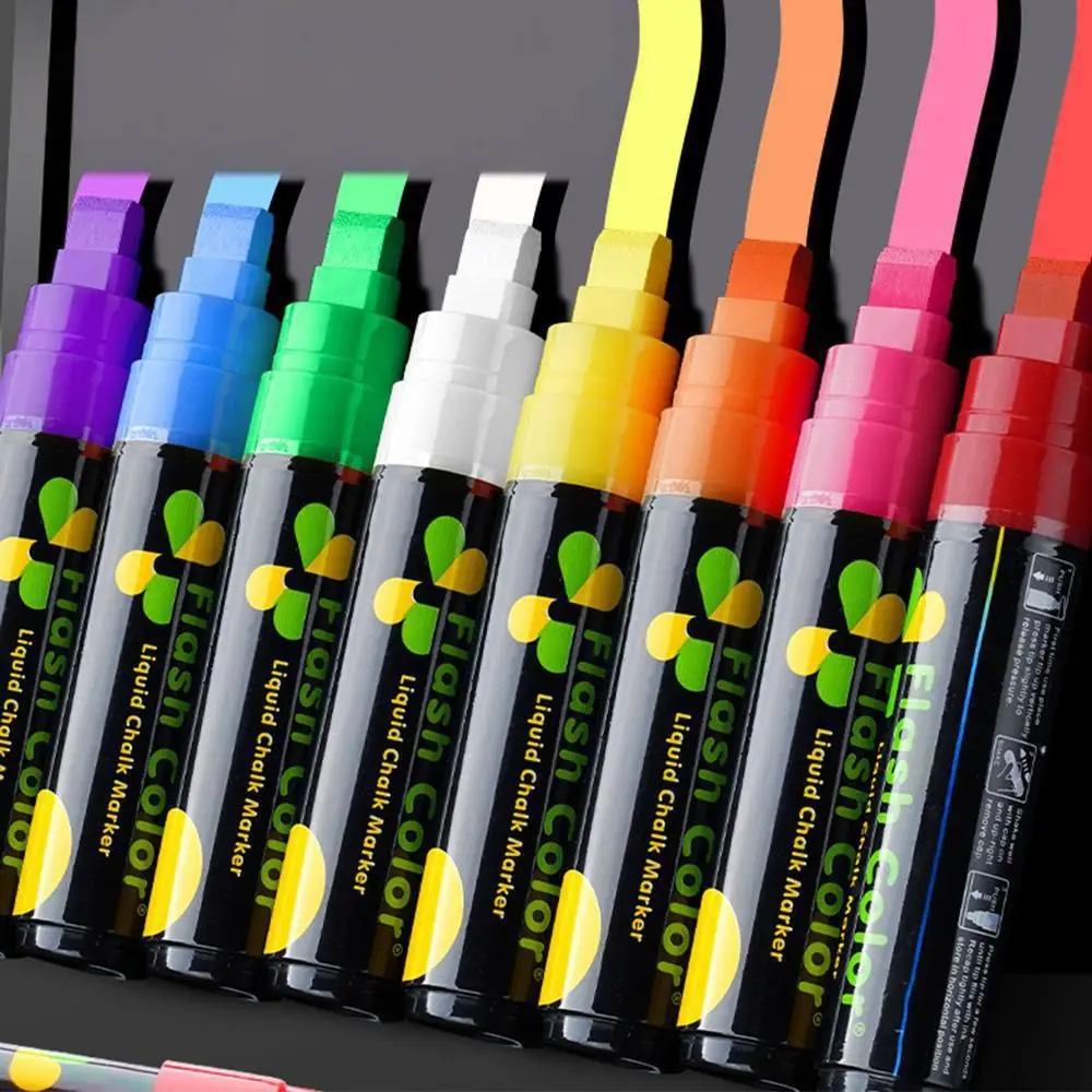 

6/10mm Color Pen Water-based Erasable Billboard Special Pens Highlighter Fluorescent