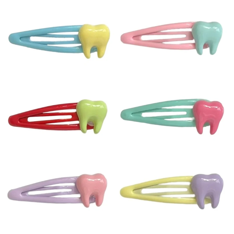 Lightweight Hair Clip Tooth Hairpin Hair Clip for Summer Spring Carnivals Ponytail Bangs Hairpins for Girl