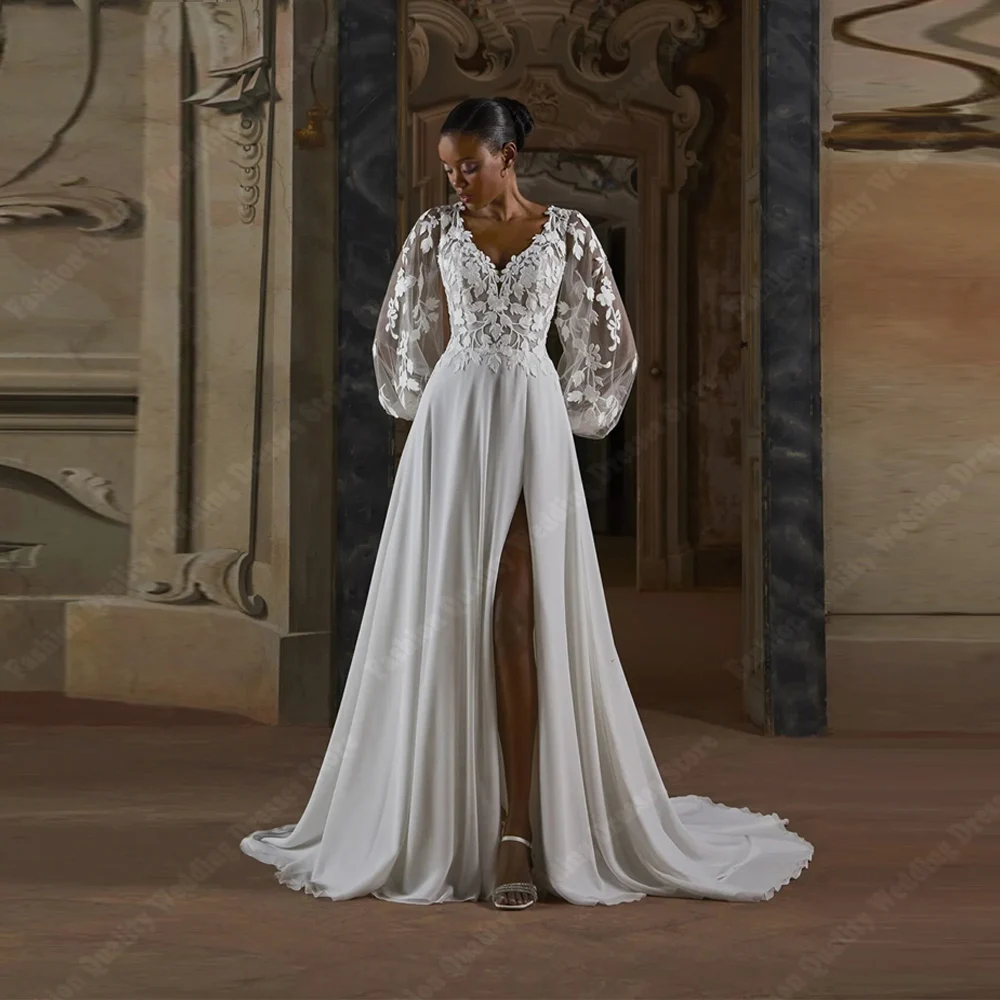 Charming A-Line Women Wedding Dresses Bright Sweetheart Collar Bridal Gowns Princess Mopping Length Vestido De Novia Customized