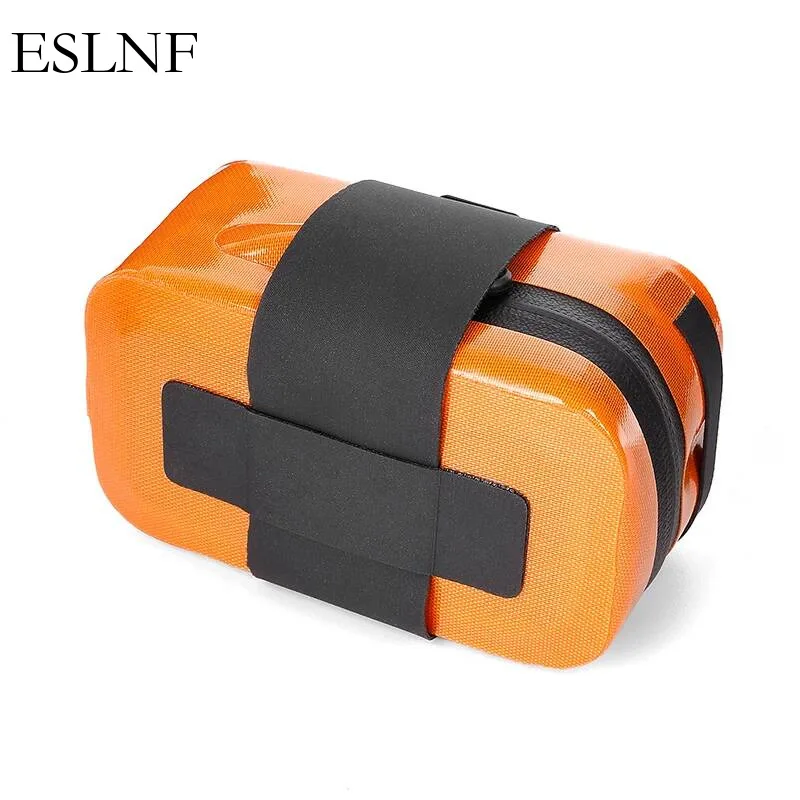 

ESLNF Mini Saddle Portable Self-Locking Waterproof Bicycle Tail Cycling Tool Bag