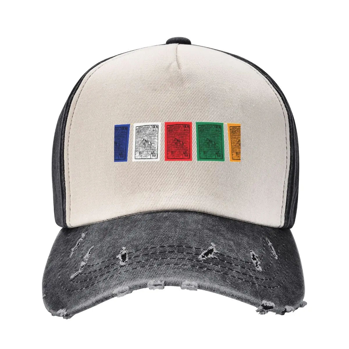 

PRAYER FLAGS Baseball Cap Trucker Hat foam party Hat Icon Ladies Men's