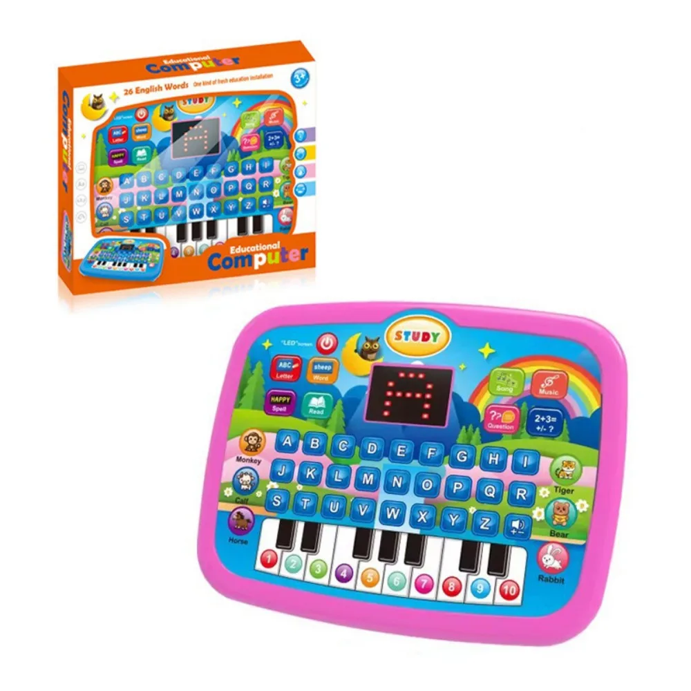 Simulation Computer Voice Point Reading Machine Cognitive Skills Preschool Language Simulation Mini Tablet Learning Pad