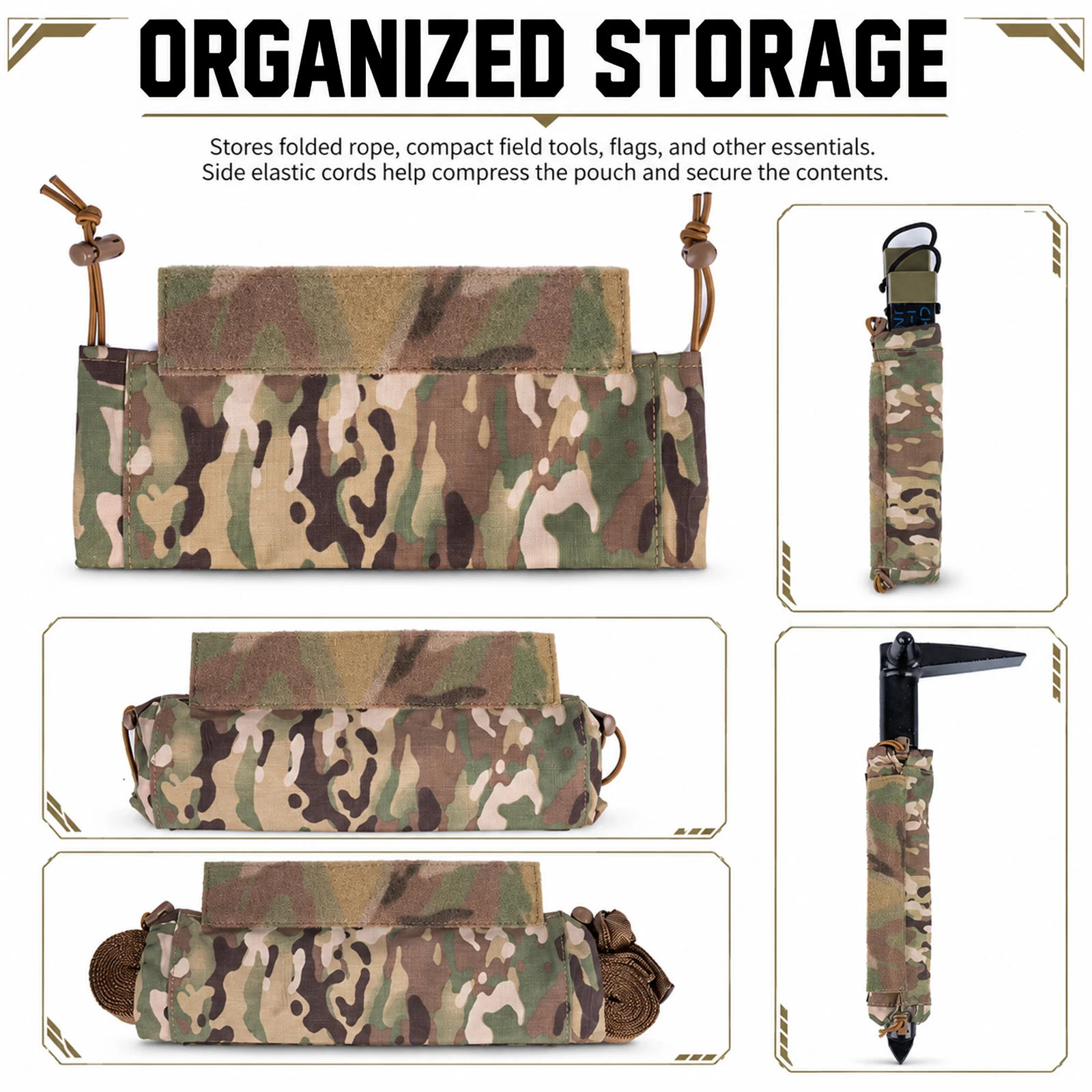 Kantong Gantung Rompi Taktis M - Outdoor Hunting Prints ulasan dan harga
