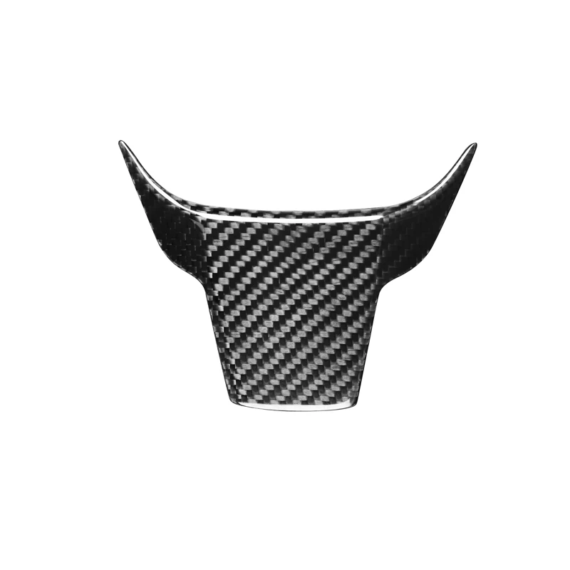 

Dry Carbon fiber Steering wheel trim cover Car interior panel For Honda civic