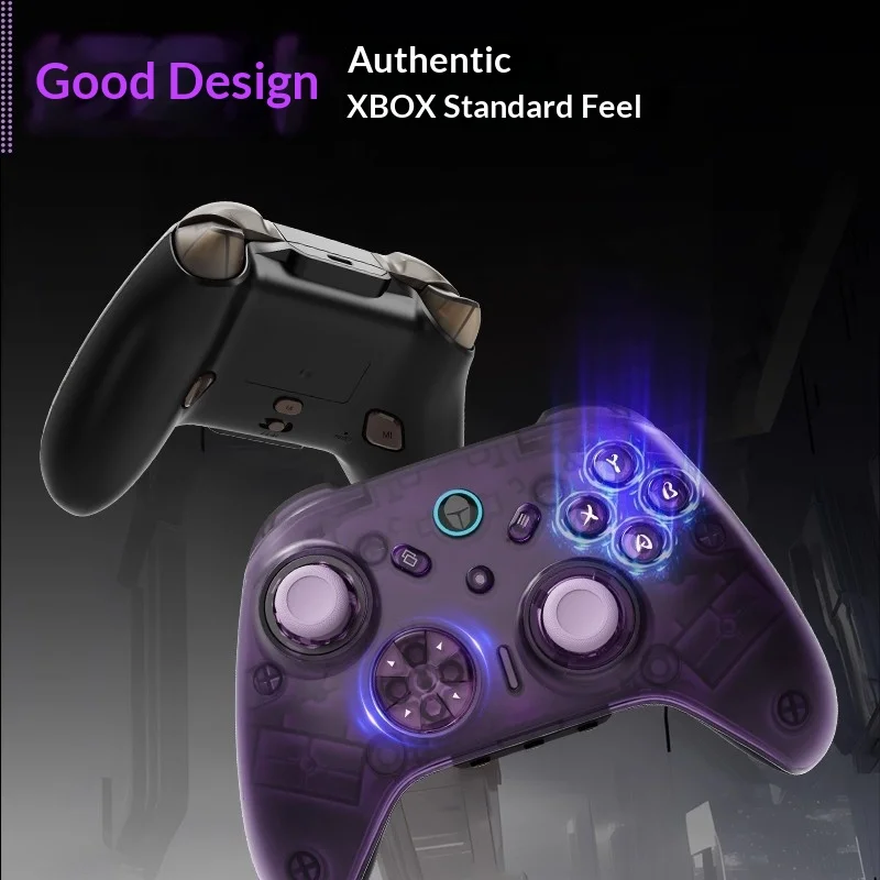 G50plus Game Controller Tri Mode Wireless Bluetooth Hall Rocker Trigger Macro Programming Pc Genshin Impact Black Myth Wukong