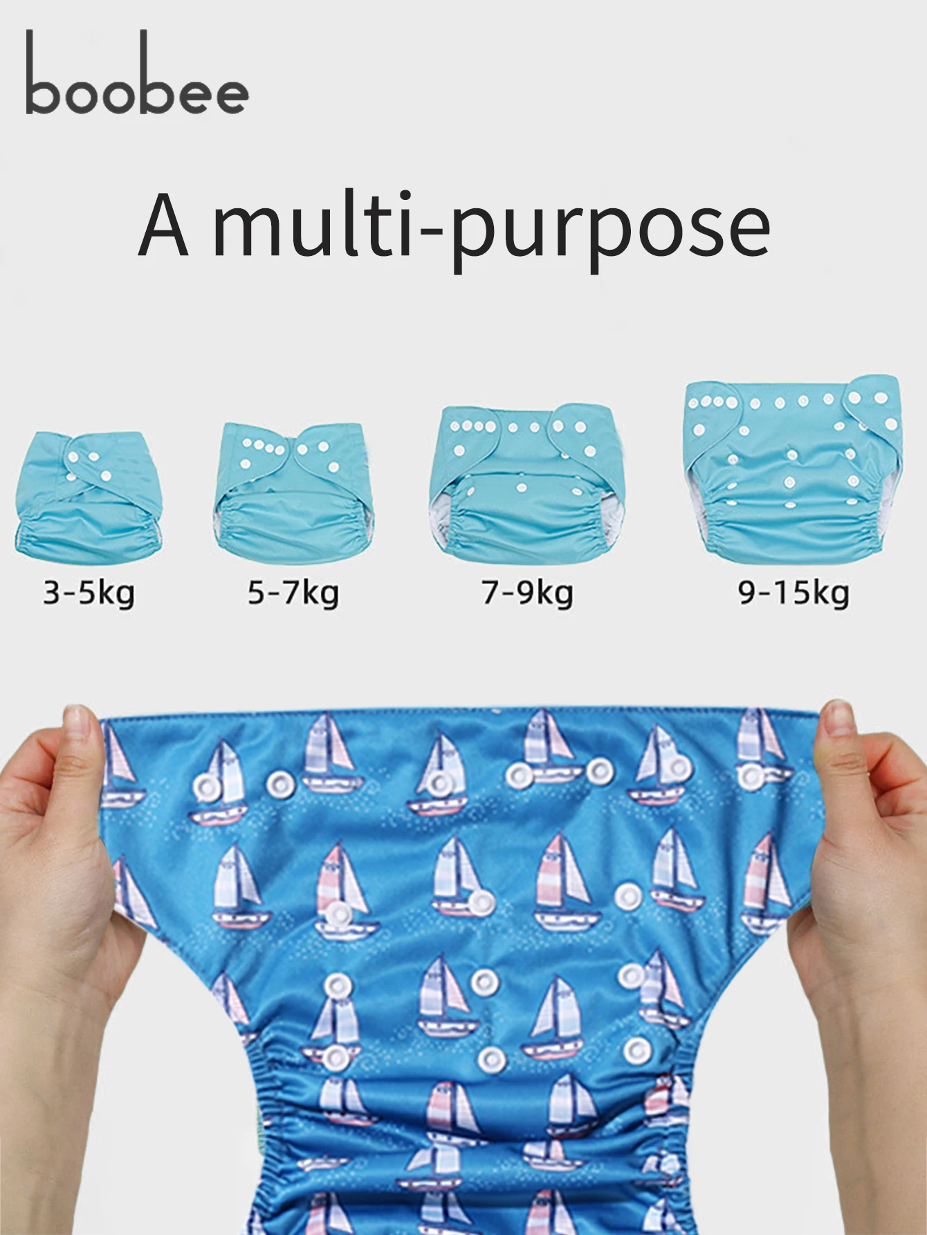 6 قطع من سراويل حفاضات الأطفال المقاومة للماء، أنماط مطبوعة صديقة للبيئة للأطفال، تصميم المفاجئة، حفاضات قماشية قابلة لإعادة الاستخدام وقابلة للغسل، مثالية لاستحمام الطفل في عيد الميلاد، هدية السنة الجديدة للأطفال الرضع