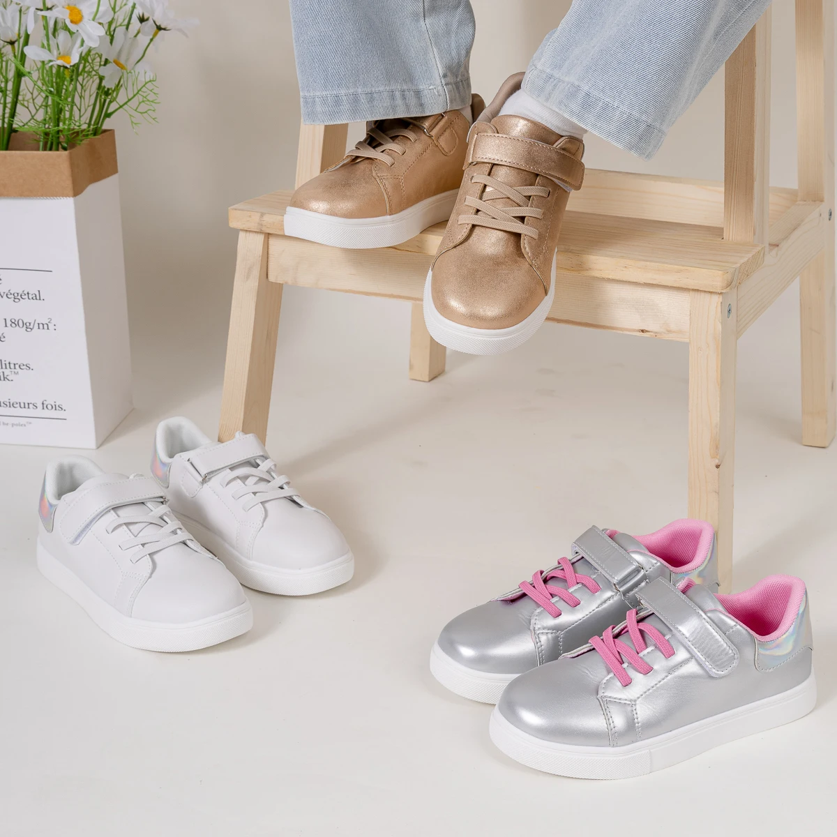 

Детские повседневные кроссовки для девочек и мальчиков, разноцветные варианты, спортивная обувь, нескользящая детская модная обувь на липучке