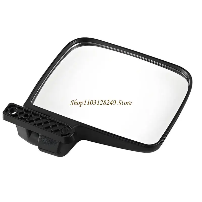 N5KD Shatterproof Rearview Mirror Reverse Mirror For Golf Carts And Vehicles With Multi Adjustable Design
