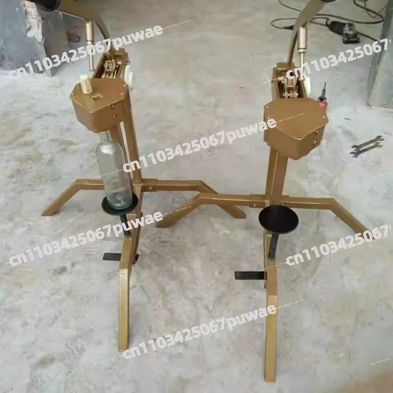 Aluminum Cap Metal Cap Sealing Machine Baijiu Fruit Semi-automatic Capping Machine Sealing Machine