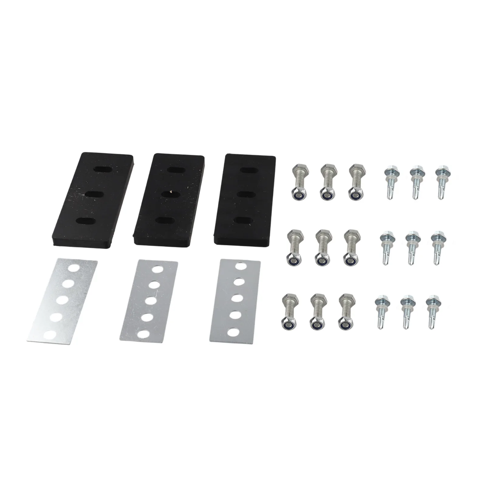 Cleaning Tool Blade Accessory Tensile Strength 725 PSI 3-Paddle Configuration 304 Stainless Steel Hex Lock Nuts Nylon Insert