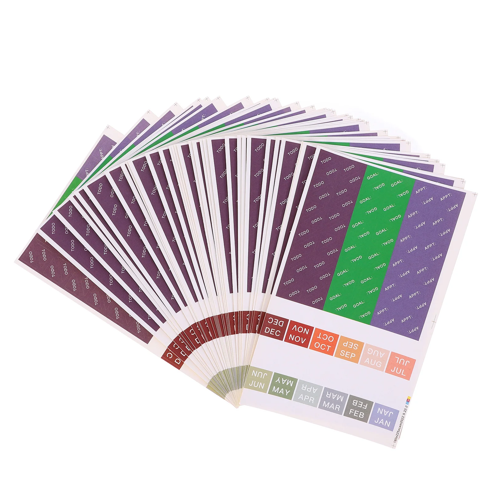 

30 Sheets Triangle Scrapbooking Stickers Adhesive for Journals Notebooks DIY Label Stickers for Organization