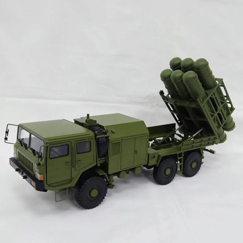 

1:30 Scale HQ-16A Military Combat Air Defense Missile Launcher Alloy Die-cast Medium Range Vehicle Model Collection Toy Gift