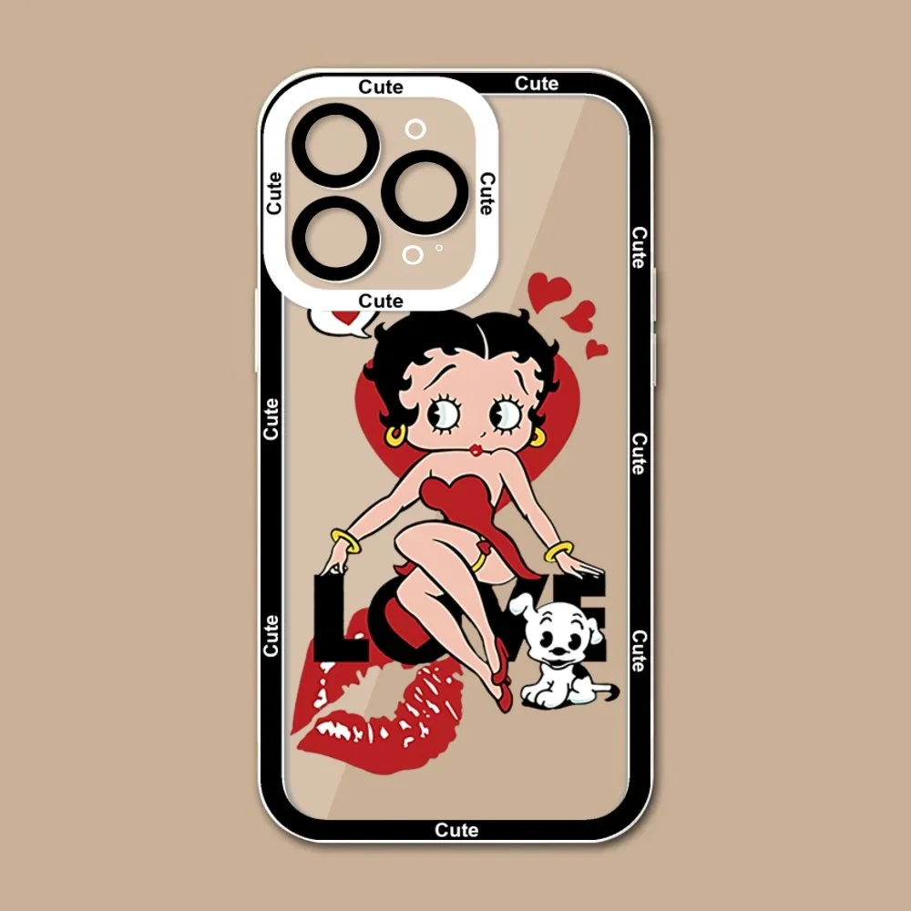 B-Bettys-Cute Phone Case For IPhone 11 12 13 Mini Pro Max 14 Pro Max Iphone15 15promax Case Shell Funda Cover