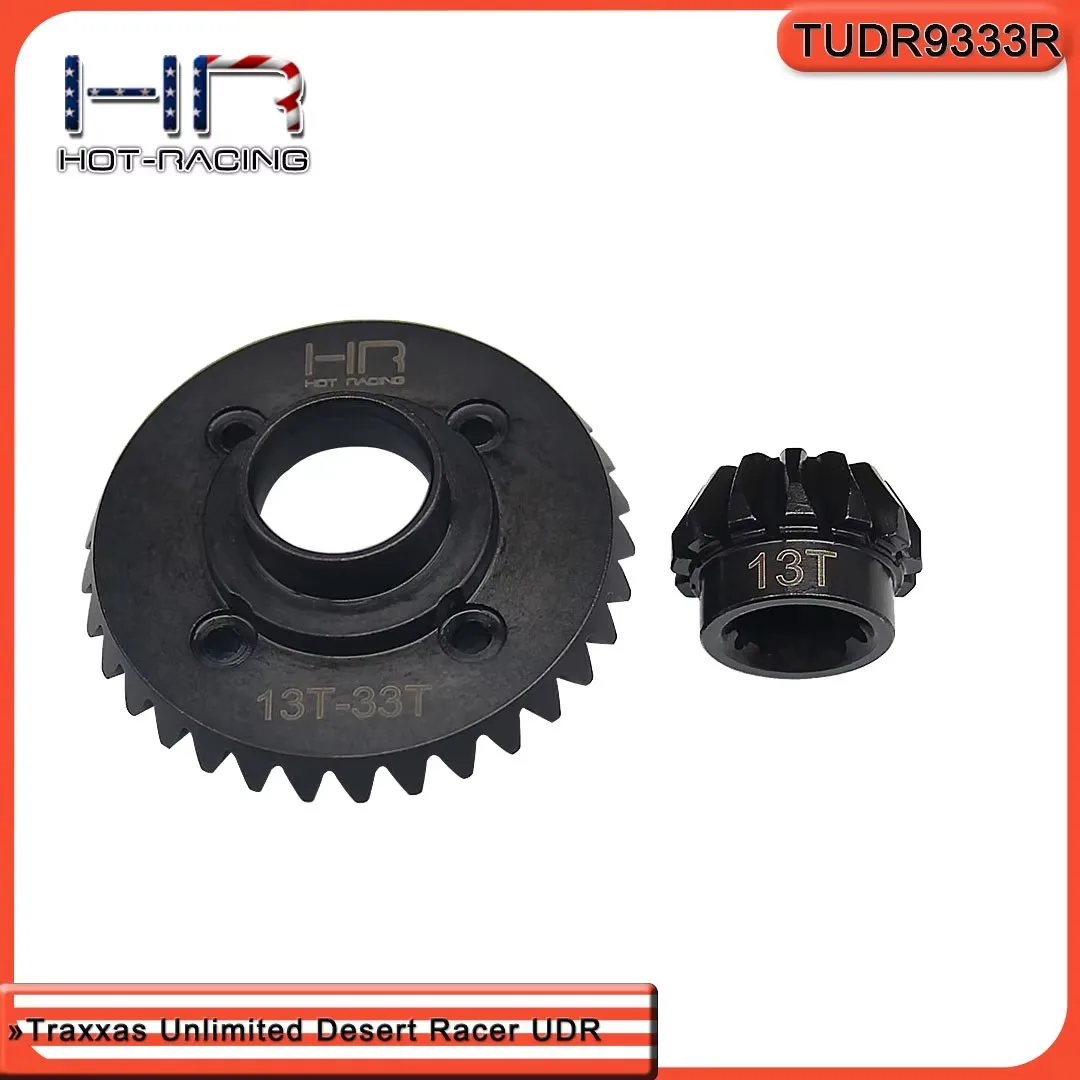HR Traxxas UDR reinforced steel front and rear differentials upgrade with bevel gears 33/13T