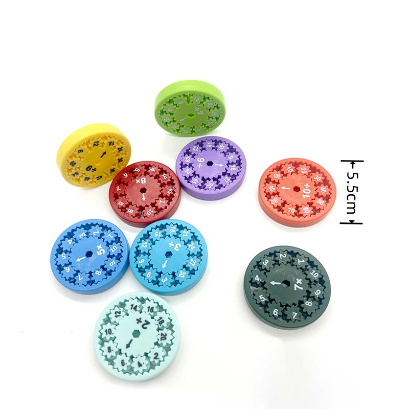 Math Fidget Spinners Arithmetic Abacus Increase Learning Multiply Divide Add Subtract Capacity Classroom Supplies Teaching