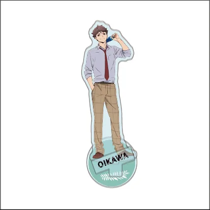 Game Shoyo Hinata Toru Oikawa Kenma Kozume convenience store ver Figure Doll Anime Acrylic Stand Model