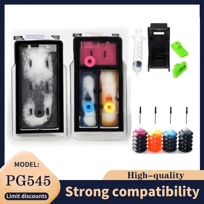 

Многоразовый совместимый картридж vilaxh 545XL 546XL 545 546 XL для Canon PG545 CL546 PG-545 Pixma MG3050 2550 2450 2550S 2950